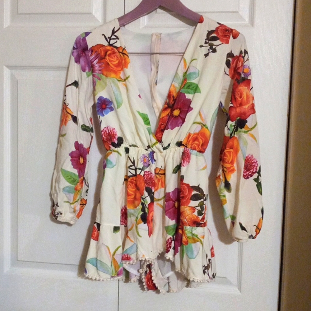 Floral Romper